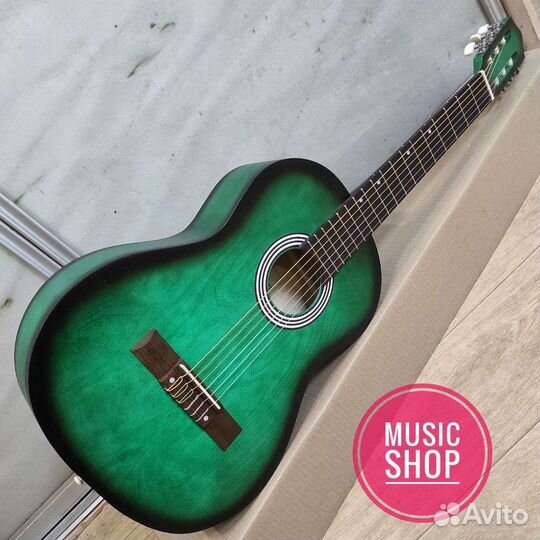 Гитара новая классическая amistar 4/4 в муз школу