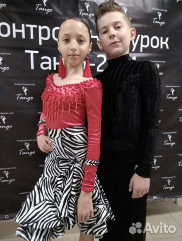 Платье для бальных танцев латина ю1