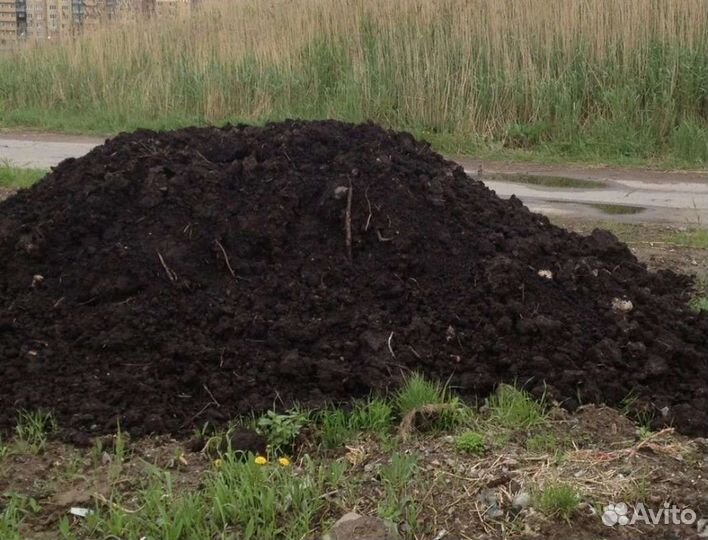 Торф/Чернозем/Земля/Навоз/Грунт