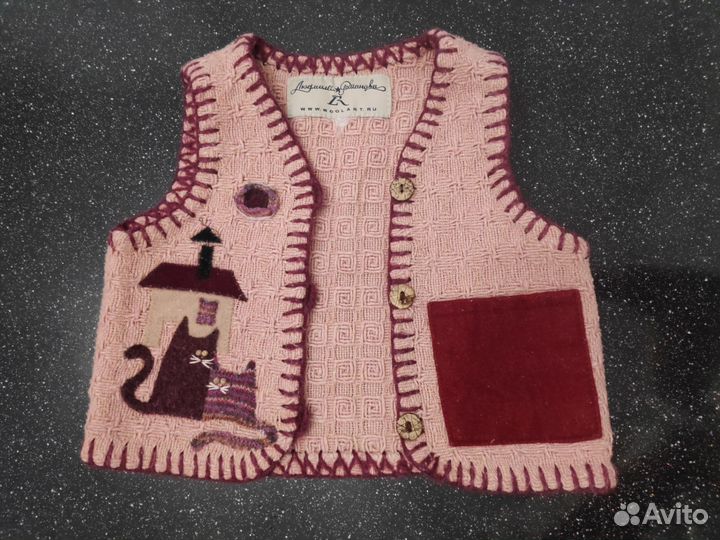 Жилет авторский детский