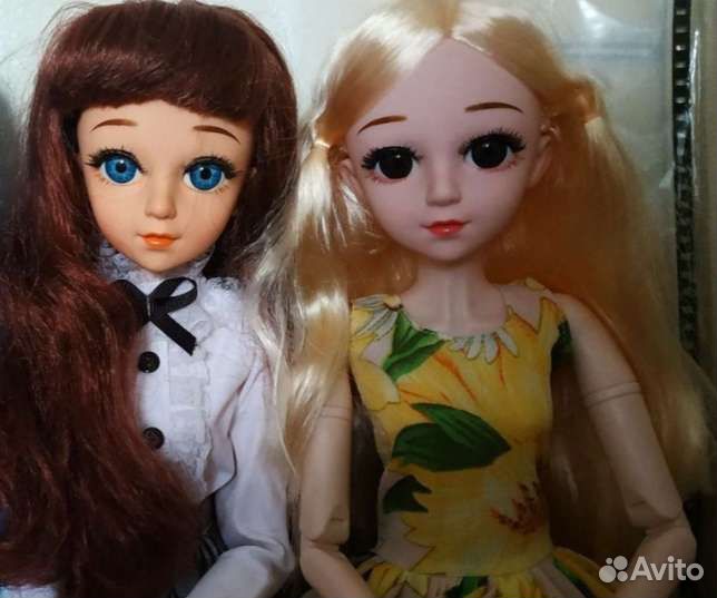 Шарнирная кукла бжд 60 см