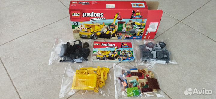 Конструктор Lego Juniors 10734 Стройплощадка