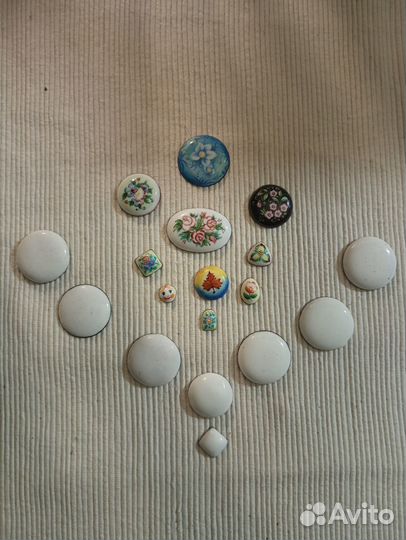 Финифть вставки и заготовки СССР