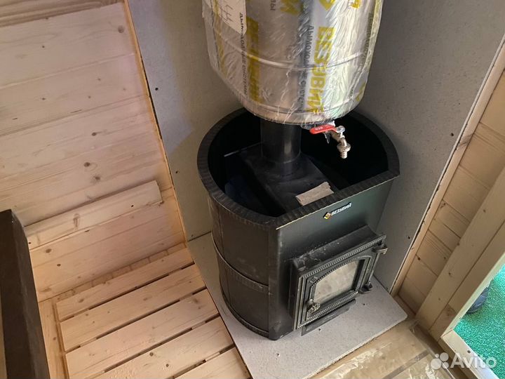 Баня бочка квадро на заказ