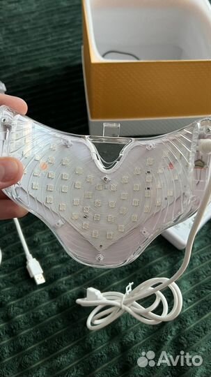 LED beauty mask светодиодная маска для лица И шеи