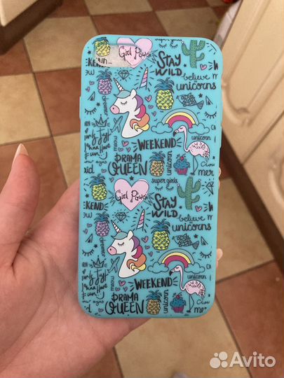 Силиконовый чехол на Apple iPhone SE