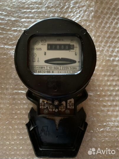 Счетчик электрический однофазный