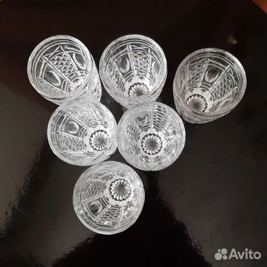 Хрустальные стаканы