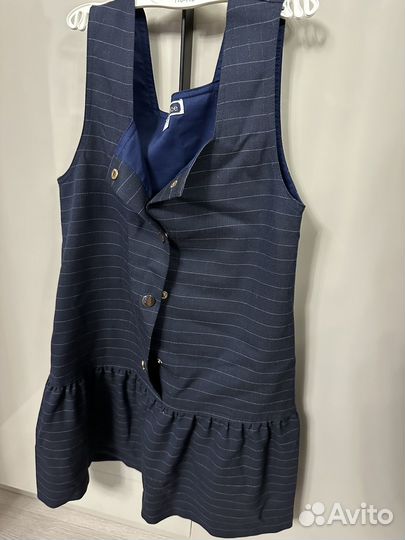 Школьна форма для девочки 134 сарафан