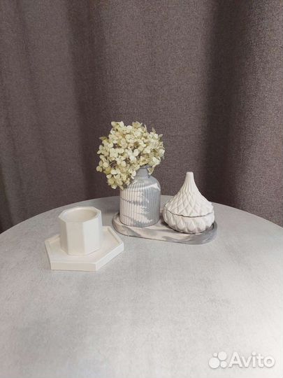 Шкатулки, подсвечники, подставки