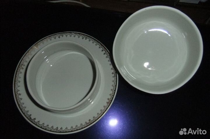 Масленка СССР Фарфоровый завод Пролетарий новая