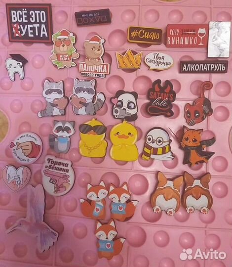 Брошь значок зверушки животные