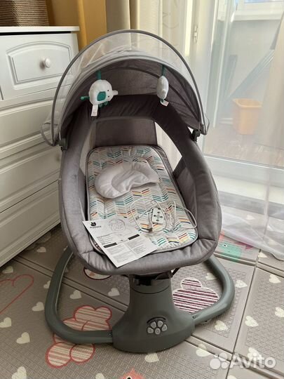 Детская люлька шезлонг электрокачели