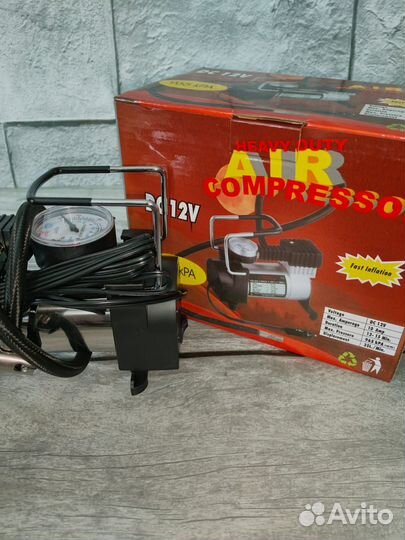 Компрессор автомобильный 12v в наличии