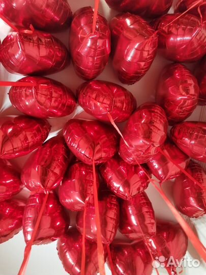 Шары ко дню влюблённых