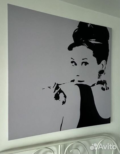 Постер на холсте с подрамником 90*90 см IKEA