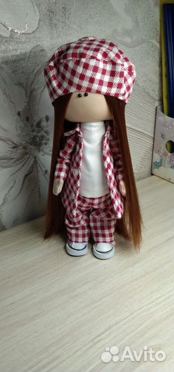 Интерьерная кукла тильда ручной работы