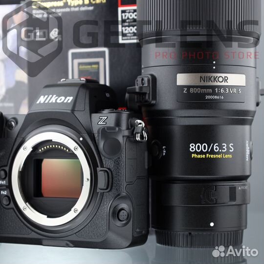 Nikon Z8 + Z 800 + SanDisk 256GB + Holster