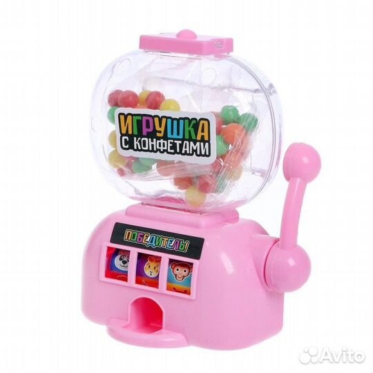 Игрушка с конфетками «Игровой автомат», микс