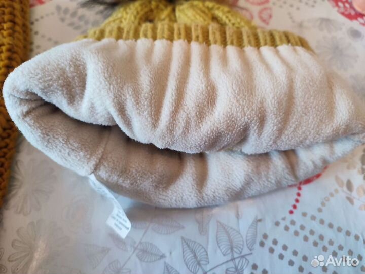 Шапка и шарф-снуд. В отличном состоянии