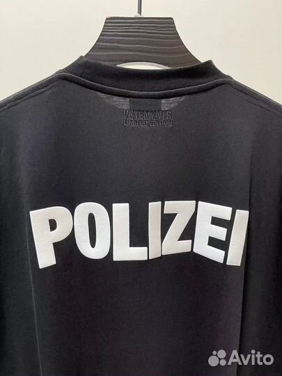 Футболка Vetements Polizei