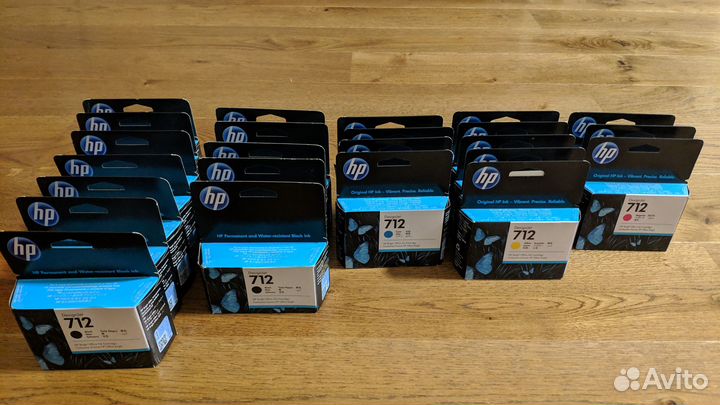 Картриджи HP 712