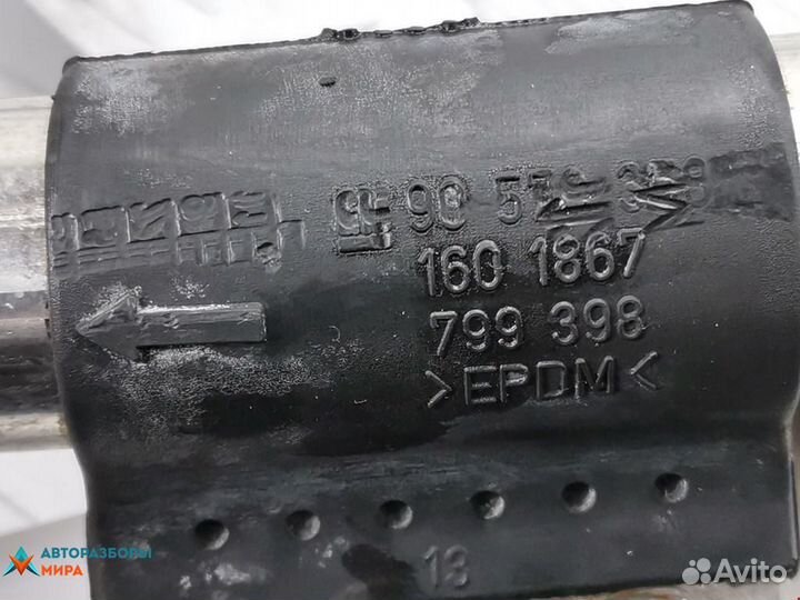 Трубка системы рециркуляции EGR Opel Zafira (A)