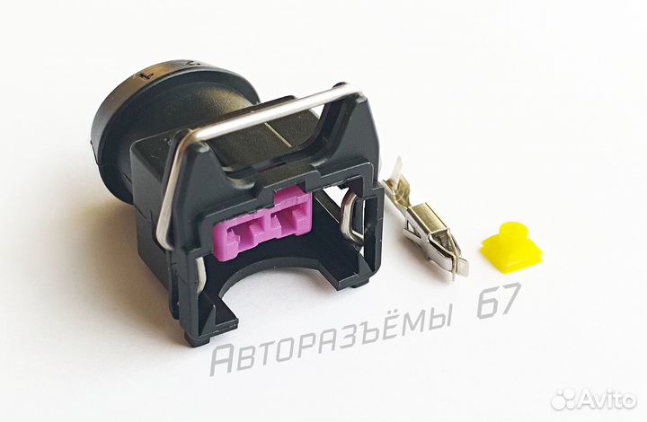 Разъем топливной форсунки Audi, Volkswagen, Skoda