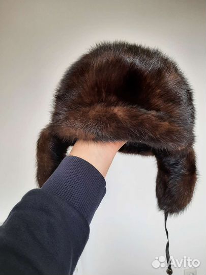 Шапка норковая женская
