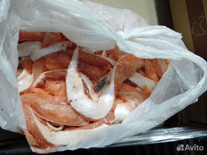 Рыбные отходы лосося(сёмга)