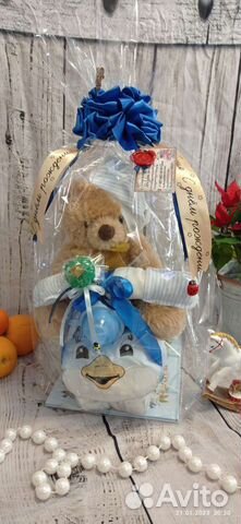 Торт из памперсов подгузников