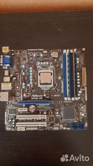 H61M-GE LGA1155 (в сборе)