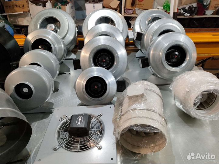 Канальный вентилятор 200 / вентилятор вытяжной