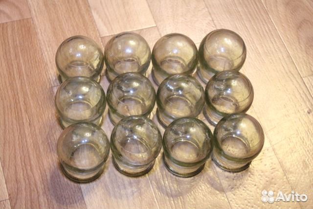 Банки медицинские стекло СССР
