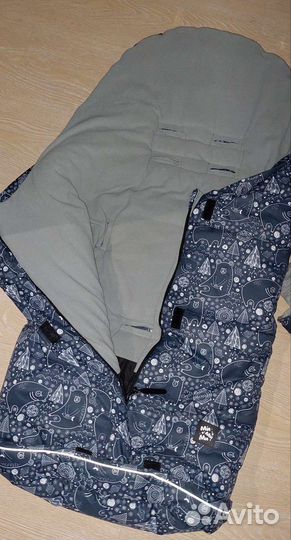 Конверт в коляску демисезонный