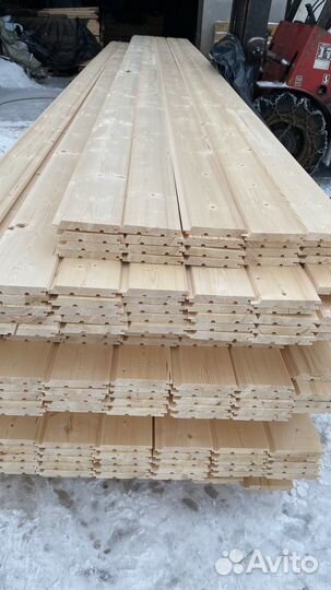 Имитация бруса карельский профиль 20х145х6000