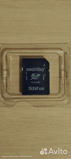 Флэшка SmartBuy MiniSD XC Class 10 512Mb