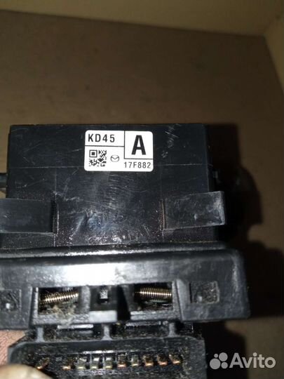 Mazda cx-5-9 подрулевое переключение света