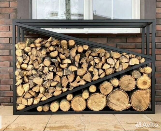 Дровница Лофт