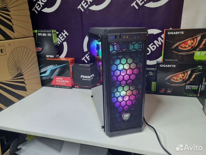 Игровой пк №117 Ryzen 5 5500 + RTX 4060