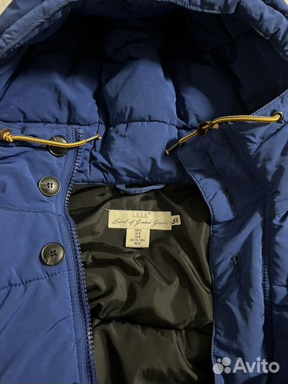 Куртка пуховик мужская hm размер М