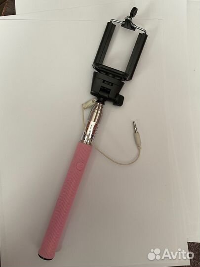 Селфи палка монопод с кнопкой для айфона