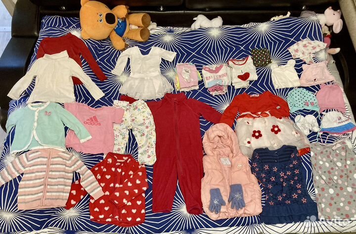 Детские вещи пакетом для девочек 86-92