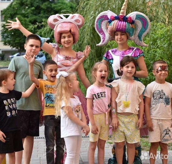 Аниматоры/Крио шоу/детские праздники