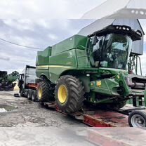Уборка урожая, комбайнами John Deere, соя, Ростов-на-Дону