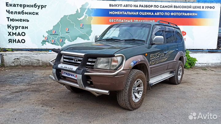 Патрубок радиатора нижний Toyota Land Cruiser Prad