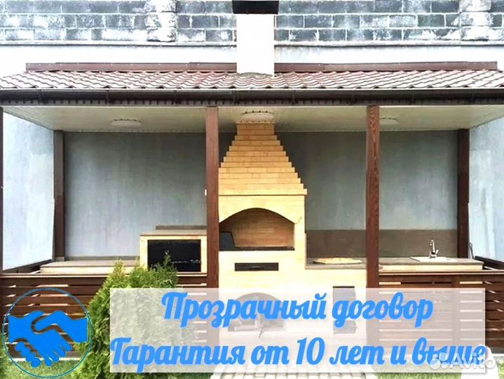 Печи камины барбекю, строительство мангалов