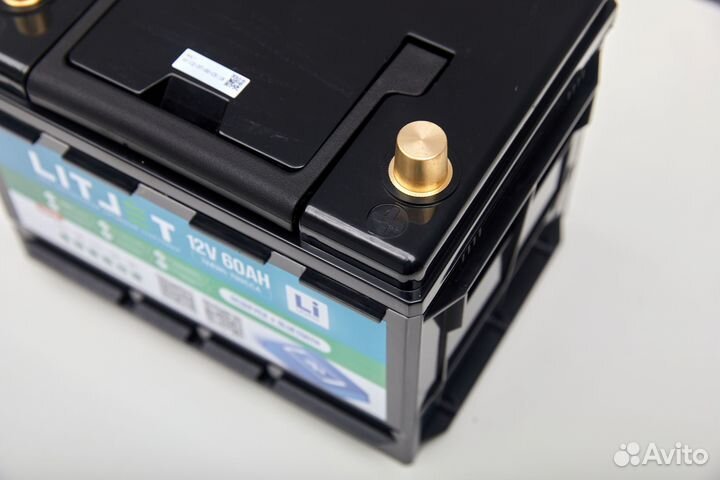 Авто аккумулятор lifepo4 12V 60Ah с подогревом