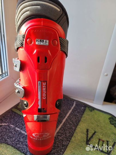Горнолыжные ботинки salomon26.5