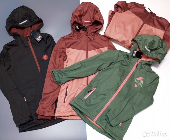 Новые Куртки softshell, Германия 128, 134, 146